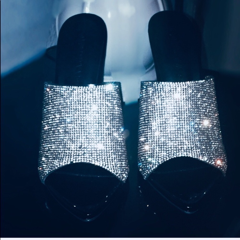 Glamorous Rhinestone Heels - Picture 6 of 8